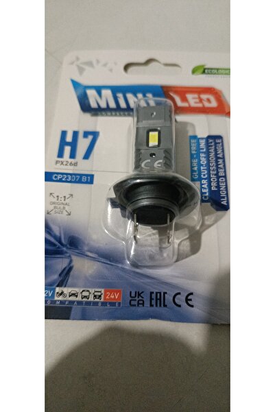 Photon H7 Mini COMPACT  Led Oto Ampul Photon 2li Set 2ADET