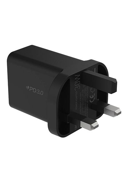Momax Mini Wall Charger 30W PD Port - Black