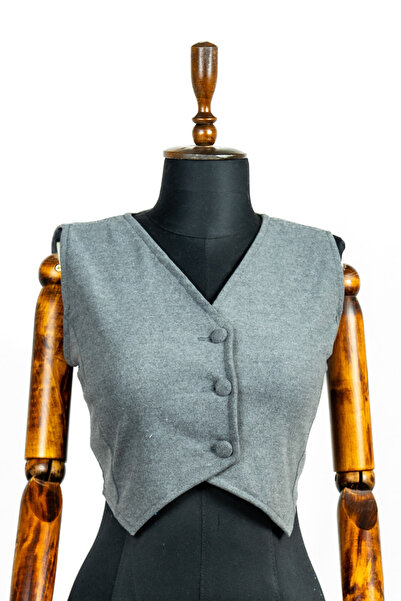 Sihirli Düğmeler Stamp Vest