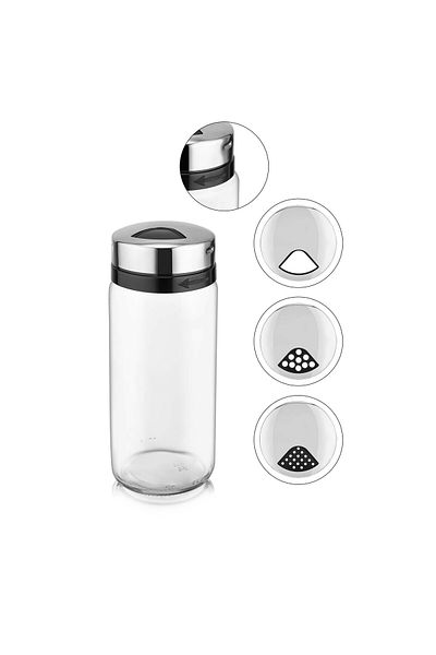 QLUX IDEAS Spice Rack Stainless Steel Spice Rack 3-Stage Spice Rack Set of 3