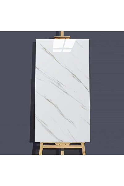 Genel Markalar Kendinden Yapışkanlı Esnek Köpük Beyaz Pvc Mermer Panel 60x30 Cm Banyo Wc Mutfak