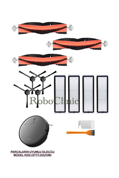 Roboclinic Xiaomi Mop 2 Pro 3D - 13-компонентен комплект съвместими четки и H...