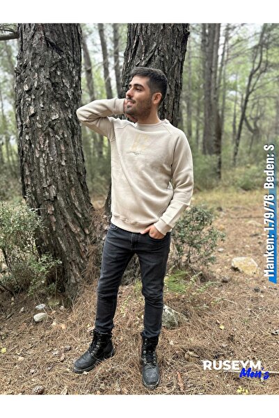 GÖĞÜS BASKILI POLAR SWEAT
