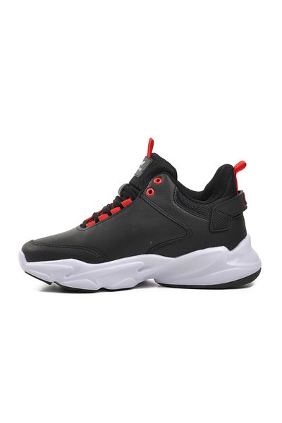 WALKWAY Black Unisex Basketball Shoes