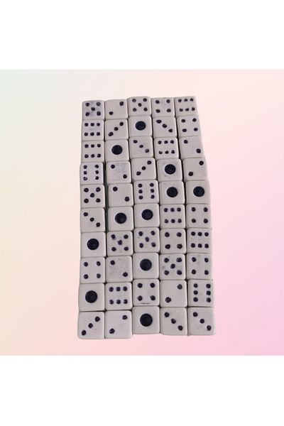 Game Backgammon and Play Dice (50 Pcs)