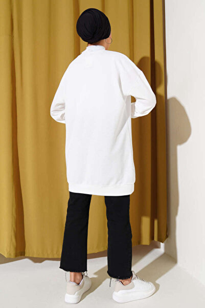 VOLT CLOTHİNG Detaillierte Damen-Tunika aus Lack