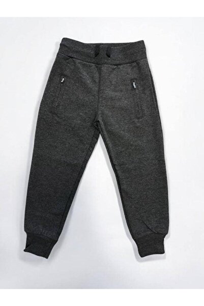 Zekids Παιδικό βαμβακερό παντελόνι φούτερ με ελαστική μέση