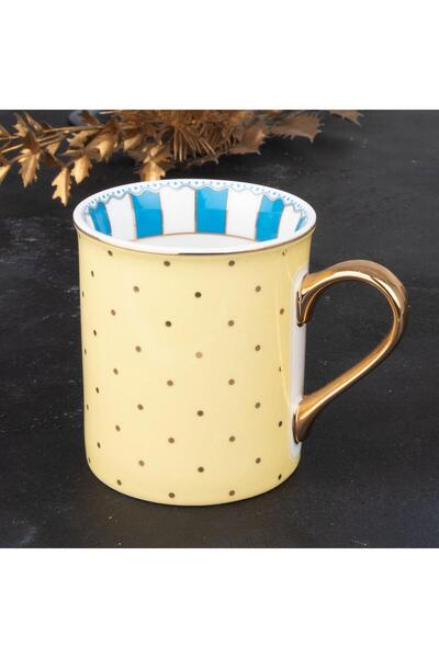 Kosova PUANTİYELİ RENKLİ KUPA