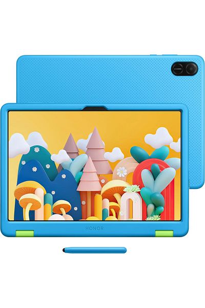 HONOR Tablet Pad X8a for Kids 11 Inch - 4GB RAM - 128GB ROM Space Gray with Free Pen and Blue Protec