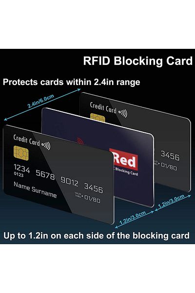 Choice 4pcs Blocking Card 1/2/4pcs Ultra Thin Rfid Blocking Card To Protect Your Credit Card Anti-theft Lab