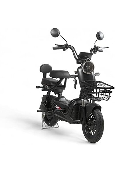 ALBADER سكوتر كهربائي V27+ بدواسات يدوية ومقاعد مزدوجة، السرعة القصوى 30-40 كم، المدى 35 كم 48 فولت