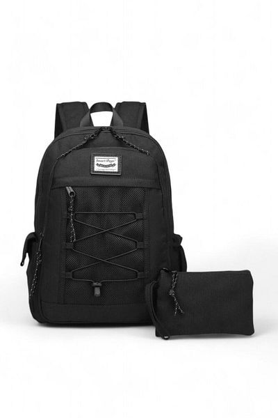 SMART BAGS SMB 3238 Unisex Μαύρο σακίδιο πλάτης