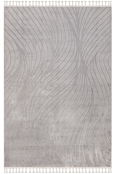 İpek Duru Halı Shazam 2363A Dekoratif Halı Saçaklı