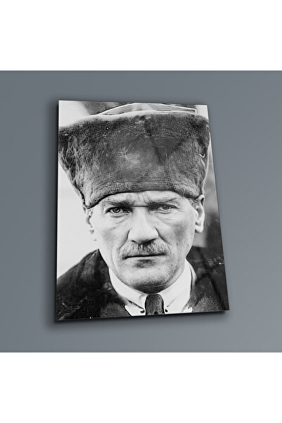 BV DEKOR Πίνακας Ατατούρκ, Επαγγελματική εκτύπωση σε σκληρυμένο γυαλί, Υψηλή ...