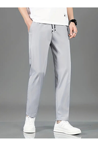 yx yustex sport Lacivert Baggy Rahat Slim Kesim Düz Paça Eşofman Altı