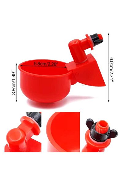 BİLTEK Depoya Uyumlu Yaylı Otomatik Tavuk - Bıldırcın - Keklik -Suluk 1 Adet