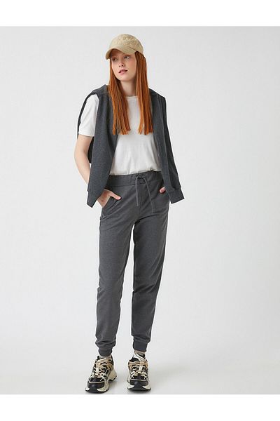Koton Jogger Sweatpants with Elastic Waist