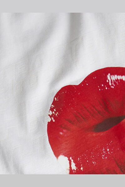 Jack & Jones Tricou imprimat cu gât rotund pentru femei - Kora