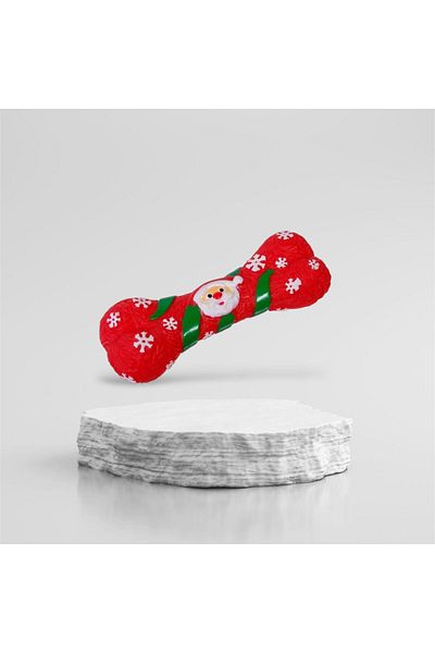 Home Red Santa Claus Toy - Dog, 17X6X4Cm