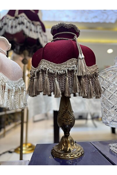 hediye Esterhomedecor Lampshade with a Single Tassel