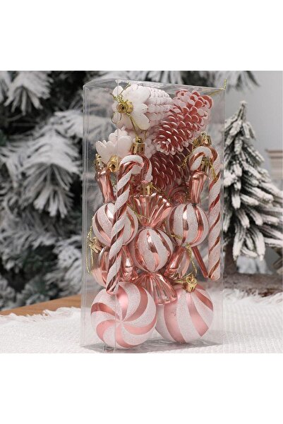 Fillikutum 17 Adet Plastik Lolipop Kozalak Kolye Şeker Kamışı Cici Top Baston...