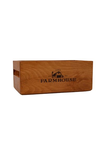 t tun's woods Farmhouse Wooden Organizer 25cm X 16cm Width, 9cm Height Multipurpose Organizer Waterproof