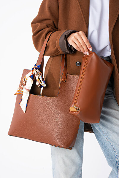 DSN Deffy Scarf Double Handle Shoulder Bag Y6295