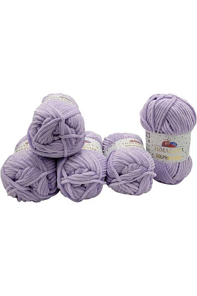 Himalaya Dolphin Star Pack of 5 Velvet Knitting Threads