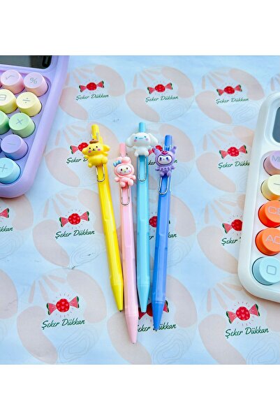 ÖZ KIRTASİYE Kuromi -Cinnamorall- My Melody Başlıklı 0.7 Uçlu Kalem 1 adet (h...