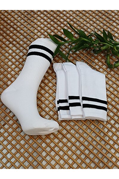 Rocks For Bambu Çemberli Tenis Soket Unisex 3 Çift Çorap