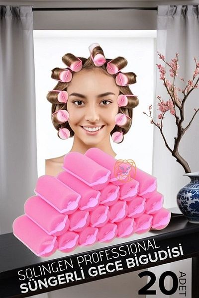 Transformacion Νυχτερινό ρολό μαλλιών - Heatless Hair Styler 3 cm, 20 τεμ 719759