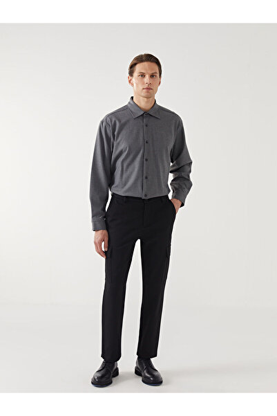 LC Waikiki LCW Vision Siyah Standart Kalıp Erkek Kargo Pantolon