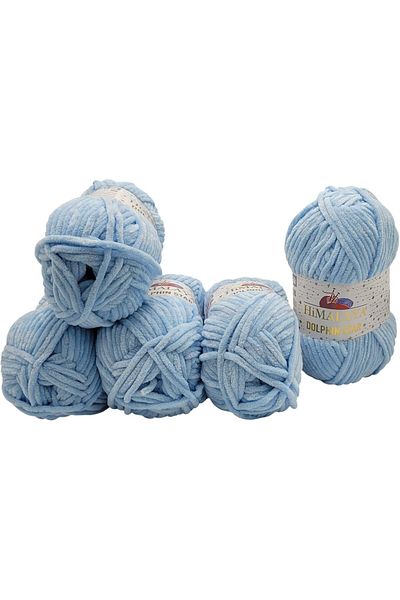 Himalaya Dolphin Star Pack of 5 Velvet Knitting Threads
