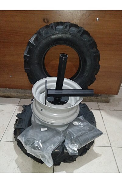 Billas BL 112 Çapa Makinesi-Patpat - Römork İçin 500x10 Dış İç Lastik Jant ve...