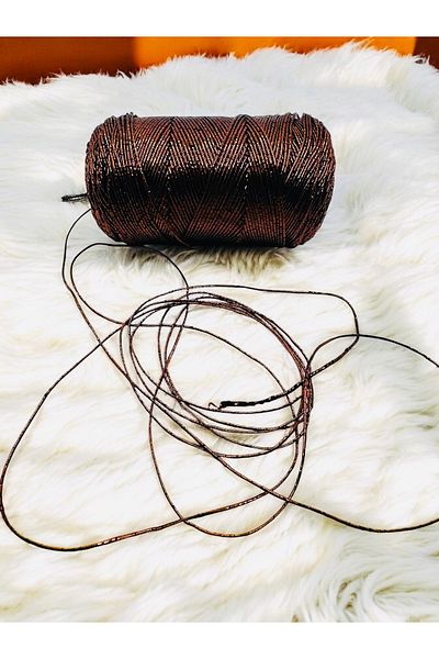 BukiroAtelier 50 g 118 μέτρα συσκευασία ασημί σχοινί στρας στολισμένο σχοινί πλέξιμο σχοινί βαμβακερό ασημί σχοινί