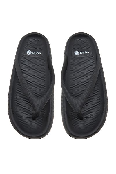 Desa Poudle Black Women's Slippers