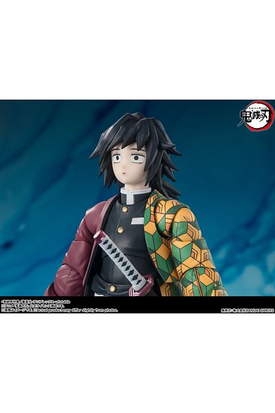 BANDAI Tamashii Nations Kimetsu No Yaiba Giyu Tomioka - Bandai S.H.Figuarts Shf Figure