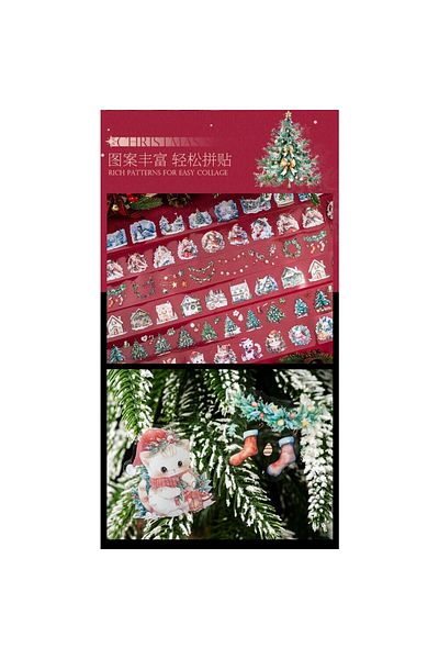 İthal H8-2M Self-Cut Pet Tape with Early Year Theme - Number : 6