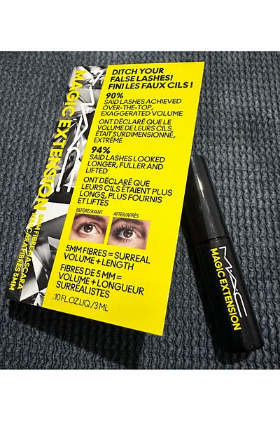 M.A.C Mac Magic Extension 5mm Fiber Mascara - 3 ml Mini Size - Black