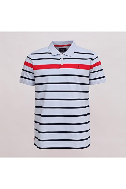 Dio Rise Ανδρικό κοντομάνικο μπλουζάκι πόλο με λαιμόκοψη - CZT-149 - Ice Blue