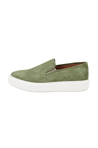 Desa Ανδρικά καθημερινά δερμάτινα παπούτσια Beass Green