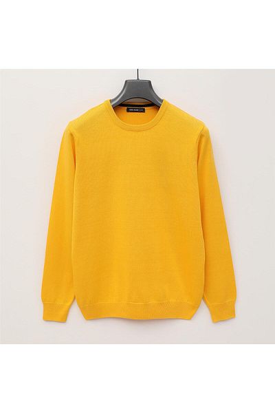 Dio Rise Men's Long Sleeve Slim Sweatshirt - 180541   - Yellow