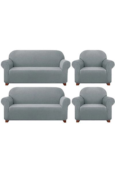 probak lycra seat sofa bed sofa cover,seat cover pitikare pattern 3 3 1 1 set