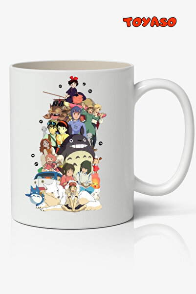 Toyaso هاياو ميازاكي مانغا شخصيات أنيمي تحت عنوان كوب أبيض هدية لصديق الحبيب