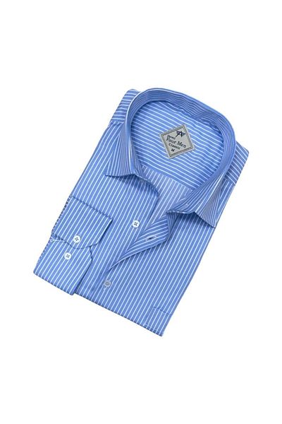 EREN STYLE Χειμερινό βαμβακερό ανδρικό μακρυμάνικο πουκάμισο Oxford (κανονική εφαρμογή)