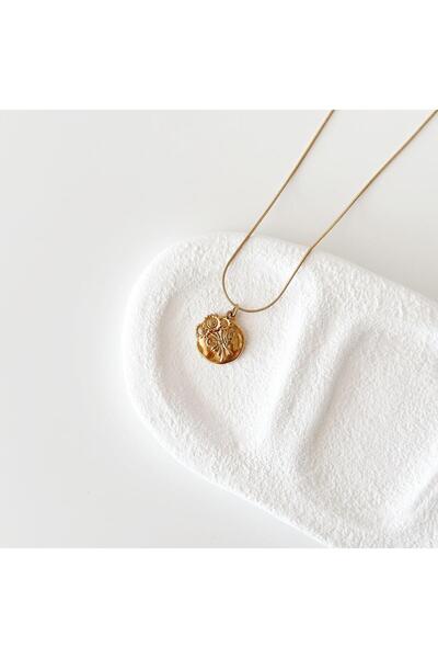 Vesce Atelier قلادة من الفولاذ الذهبي من Ubina