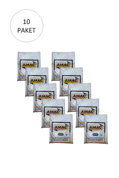 Easy Tedarik Large Size 29x52 Cm Transparent Rustle Athlete Bag - 650 Gr (10 Pack-Takriben 1,500 Pieces)