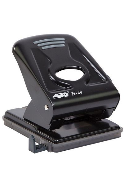 Skygo Deluxe H-40 Black Std Hole Punch