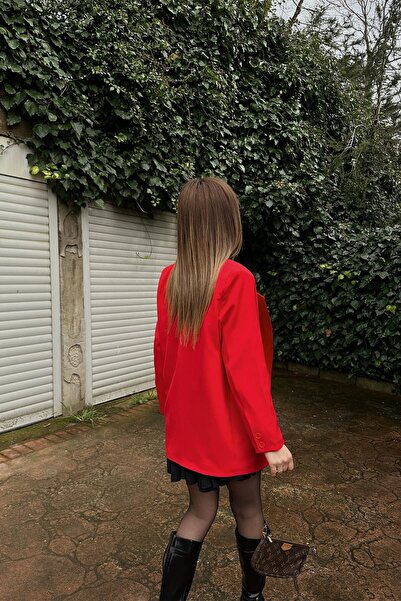 TANISA Selina Double Breasted Collar Front Button Jacket Tns-1111