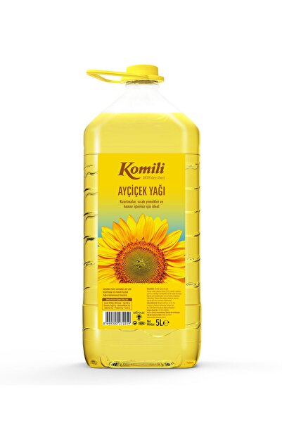 Komili Ayçiçek Yağı 5 Lt Pet